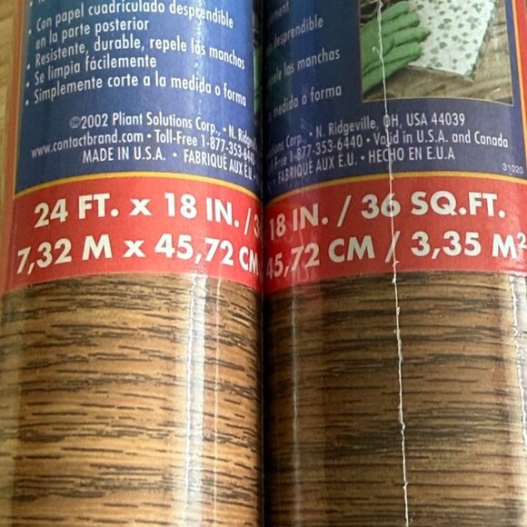Con-Tact Brand Self-Adhesive Multipurpose Decorative Covering 24 Ft Roll Honey O - Picture 5 of 6